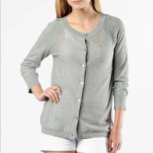 Juicy Couture Grey Cardigan Size Large